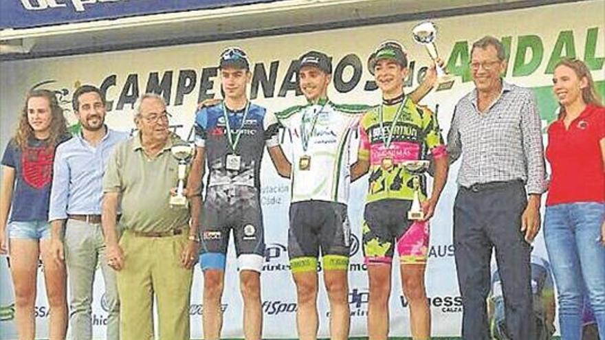 Manolo Garrido, nuevo campeón de Andalucía Junior en Contrarreloj Individual