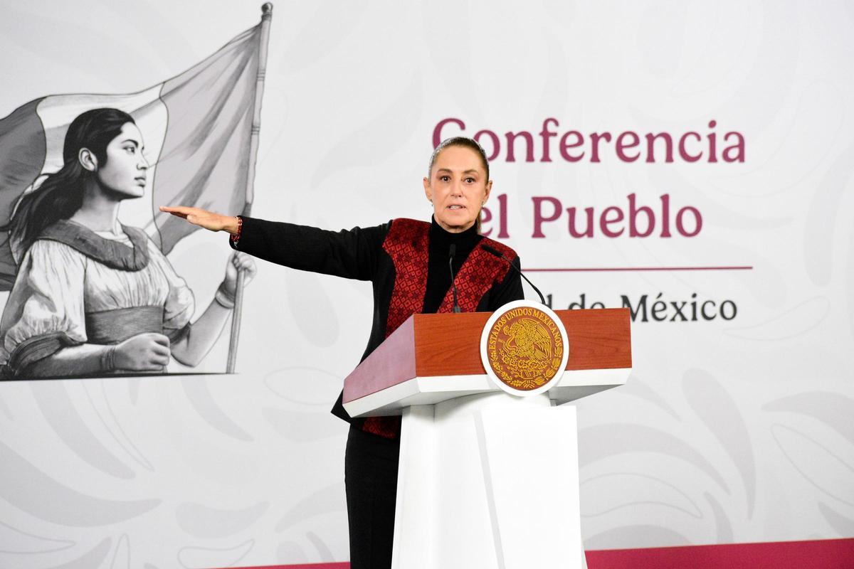 La presidenta de México, Claudia Sheinbaum