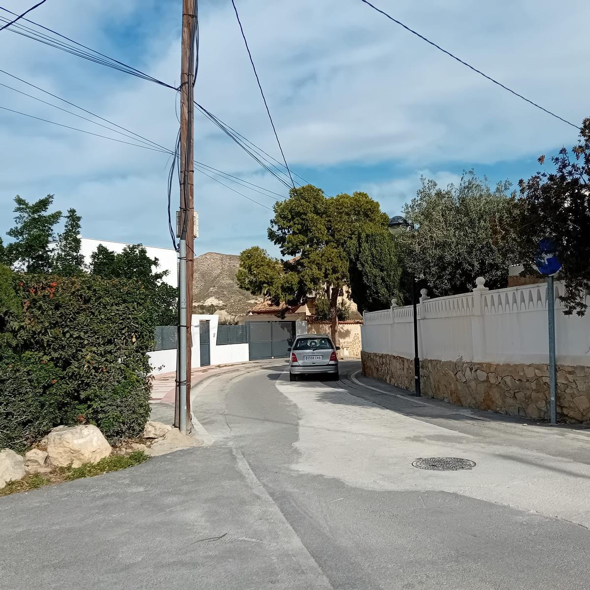 Calle Aranjuez que vecinos quieren que sea de doble sentido