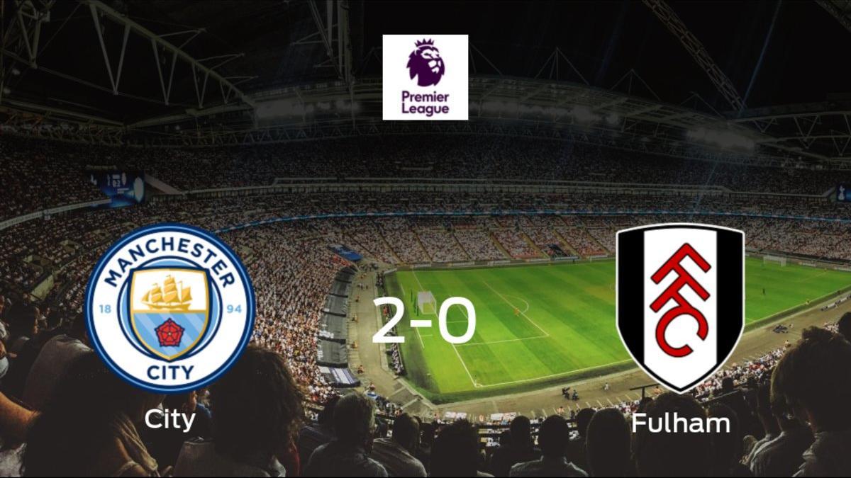 El Manchester City consigue la victoria en casa frente al Fulham (2-0)