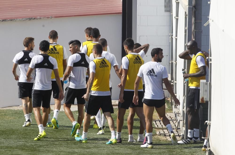 Las mejores imágenes del entrenamiento del Valencia CF