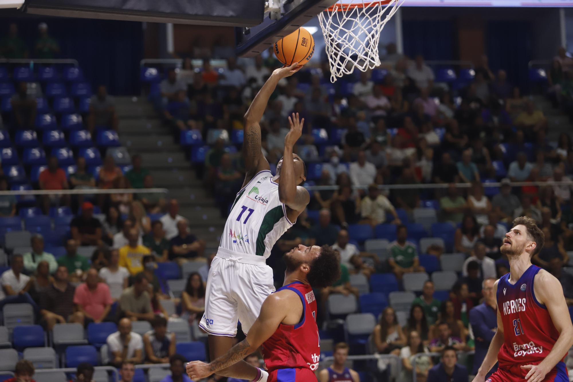 Unicaja - Den Bosch, semifinal de la fase previa de la BCL, en imágenes