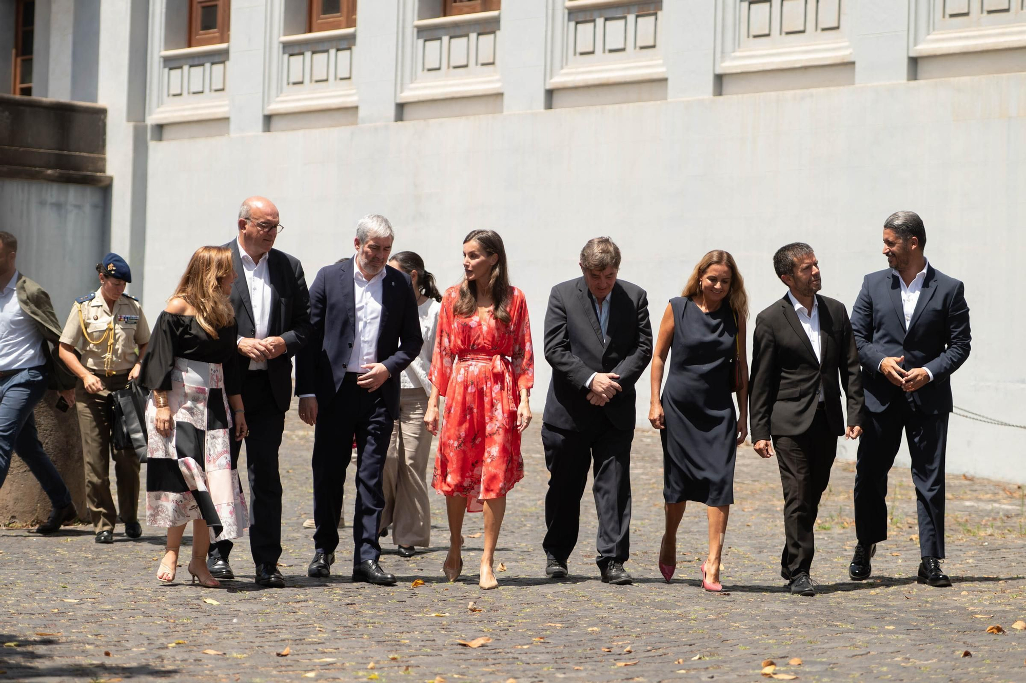 La reina Letizia preside la primera reunión del Instituto Cervantes en la ULL