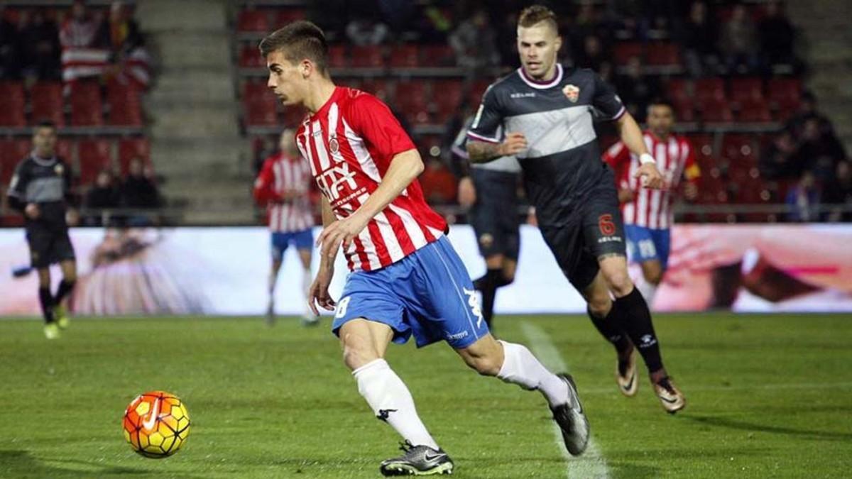 Pere Pons ha sido un referente en la medular del Girona en los últimos años