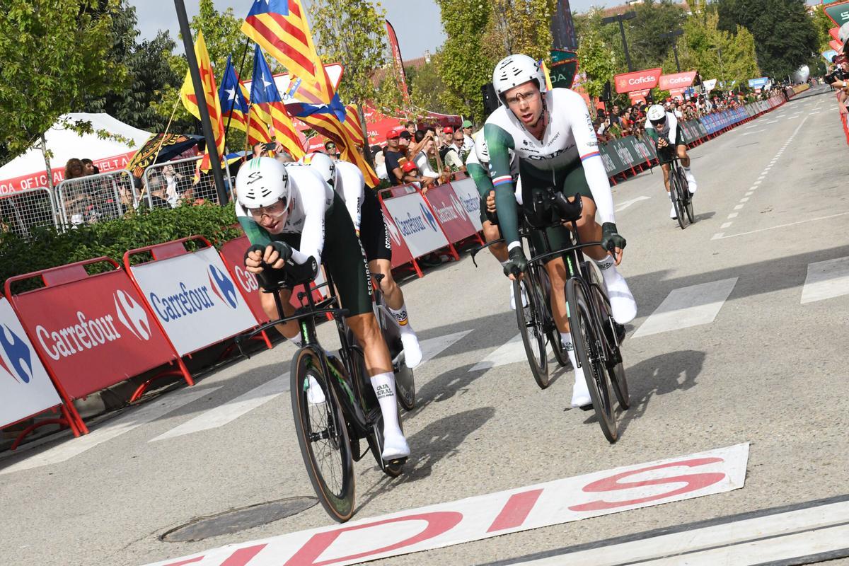 La etapa 5 de la Vuelta, en imágenes