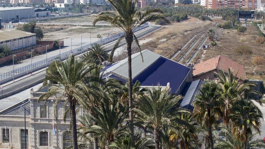 Uepal y Provia rechazan el proyecto de parking de trenes de mercancías en la zona sur de Alicante