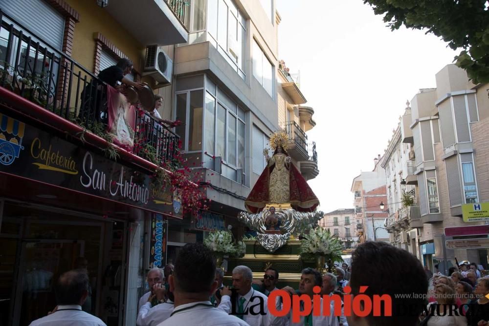 Traslado de la Virgen de la Esperanza al barrio de