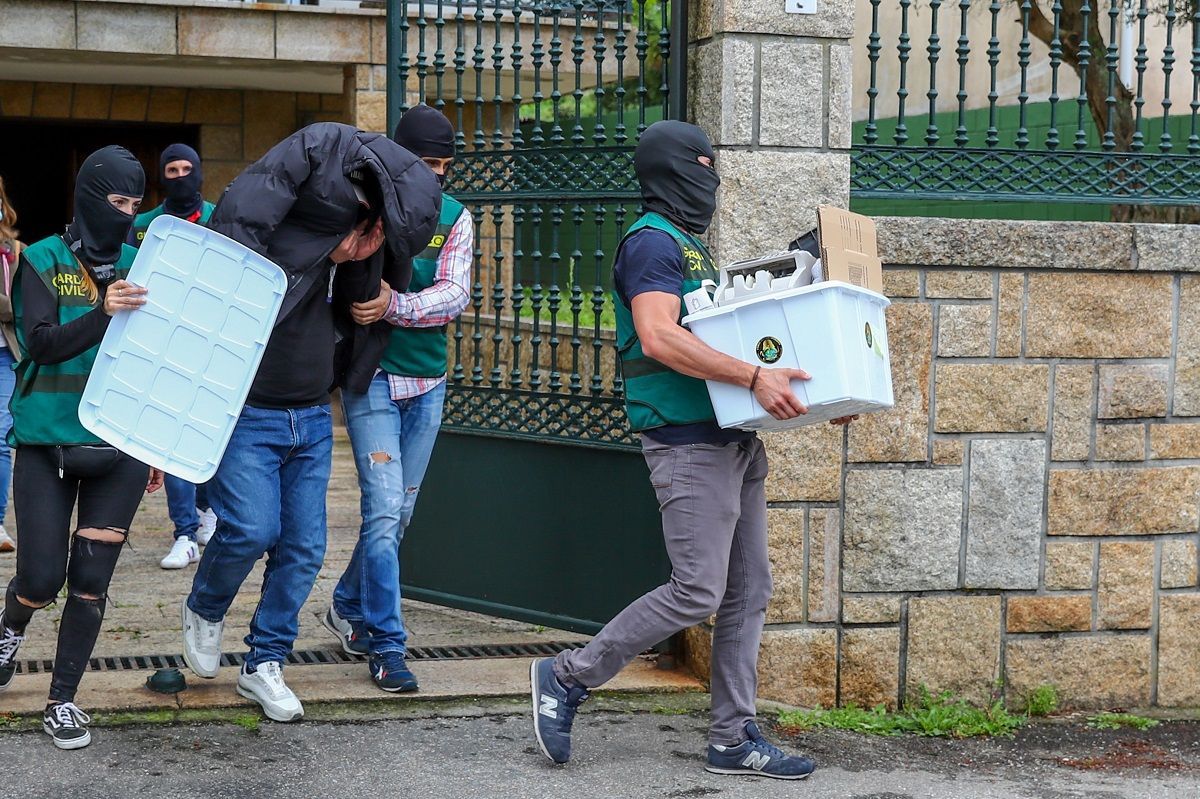 Nuevo golpe a la droga en Vilagarcía, Tui y Ponteareas