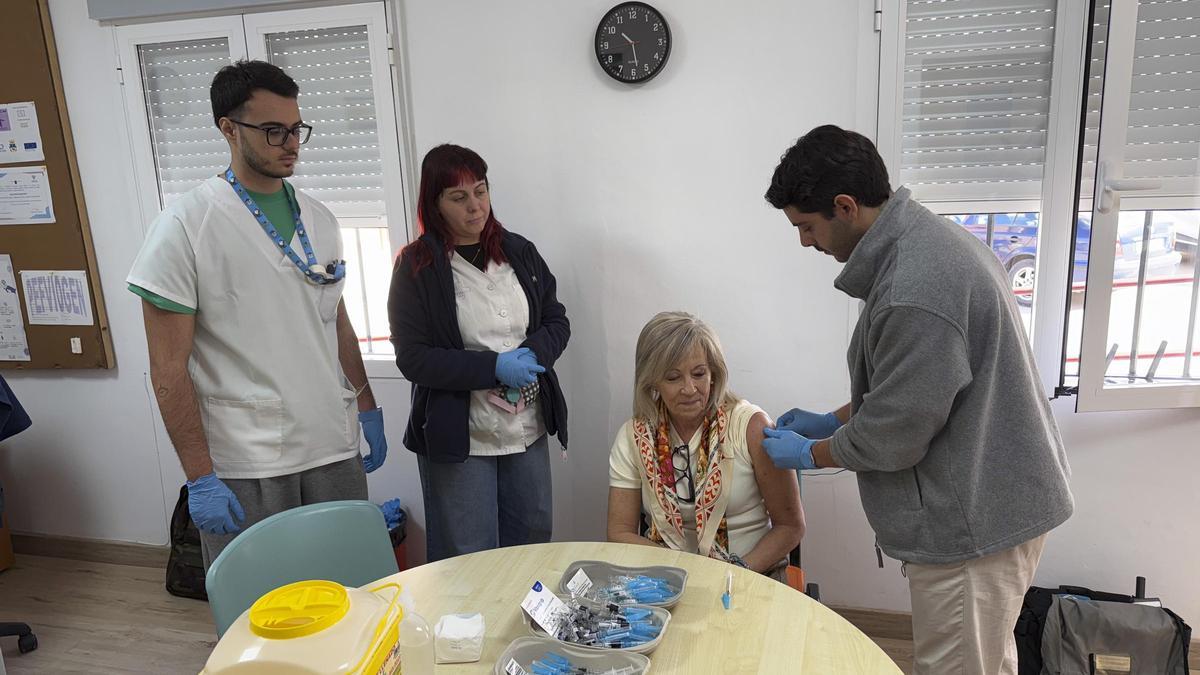 Campaña vacunación en Caravaca