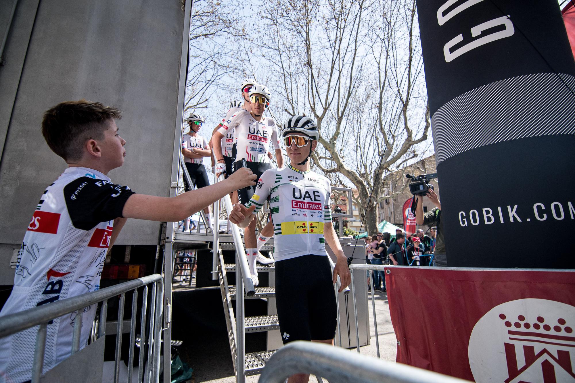 BERGA . PASSEIG DE LA INDUSTRIA . LA VOLTA CATALUNYA . ETAPA 6 BERGA QUERALT