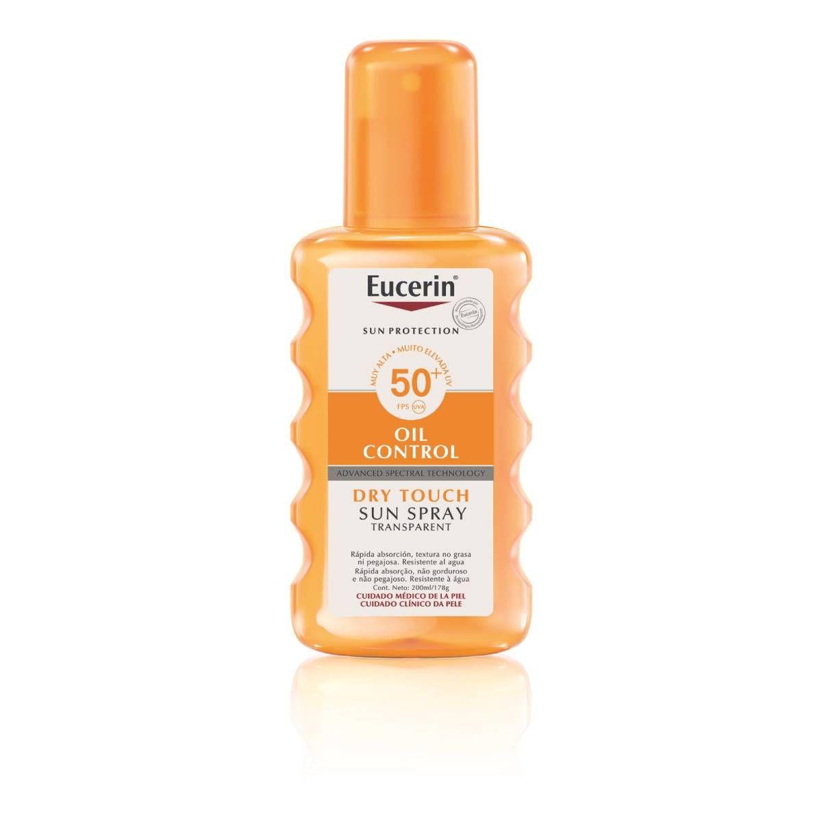 Sun Spray Transparente Sensitive Protect FPS 50 de Eucerin