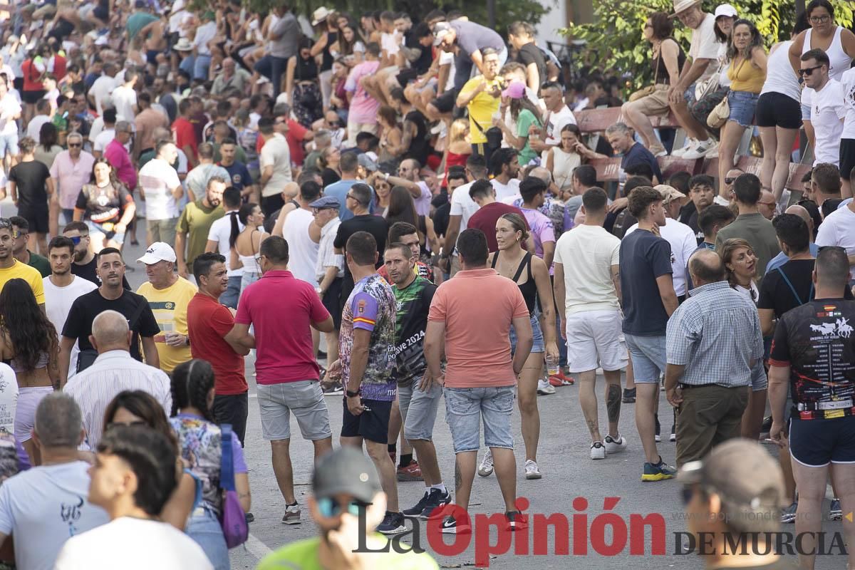 El segundo encierro de las Fiestas de Moratalla se salda con un herido