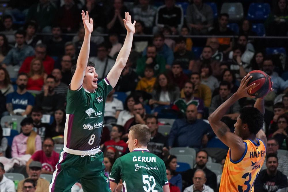 Partido del Unicaja - Gran Canaria Herbalife en el Martín Carpena.