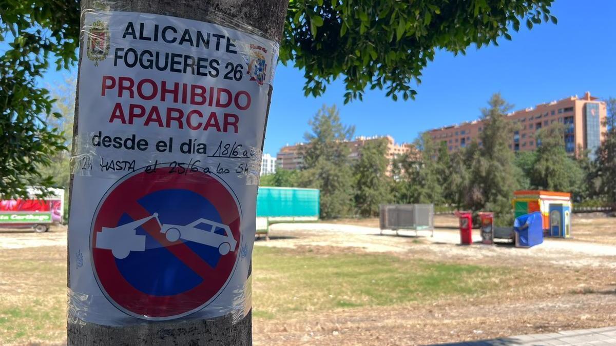 Comienzan los cortes de tráfico en Alicante por las Hogueras