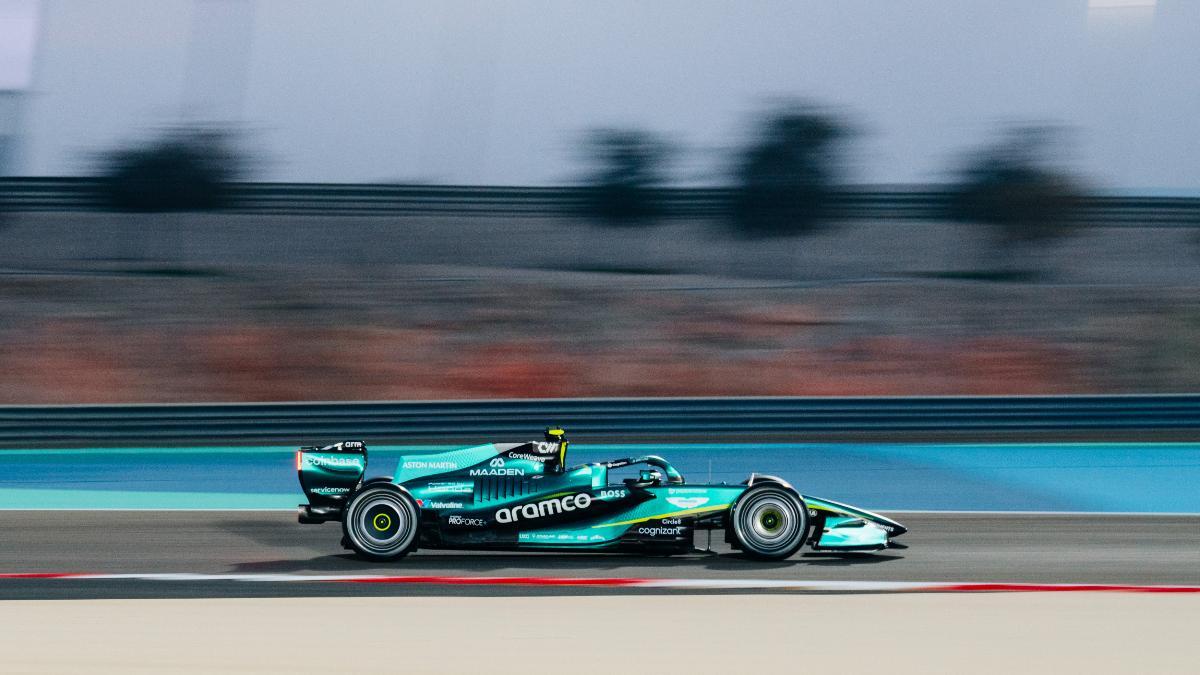 Fernando Alonso, en su último día de acción en los test de Bahrein.