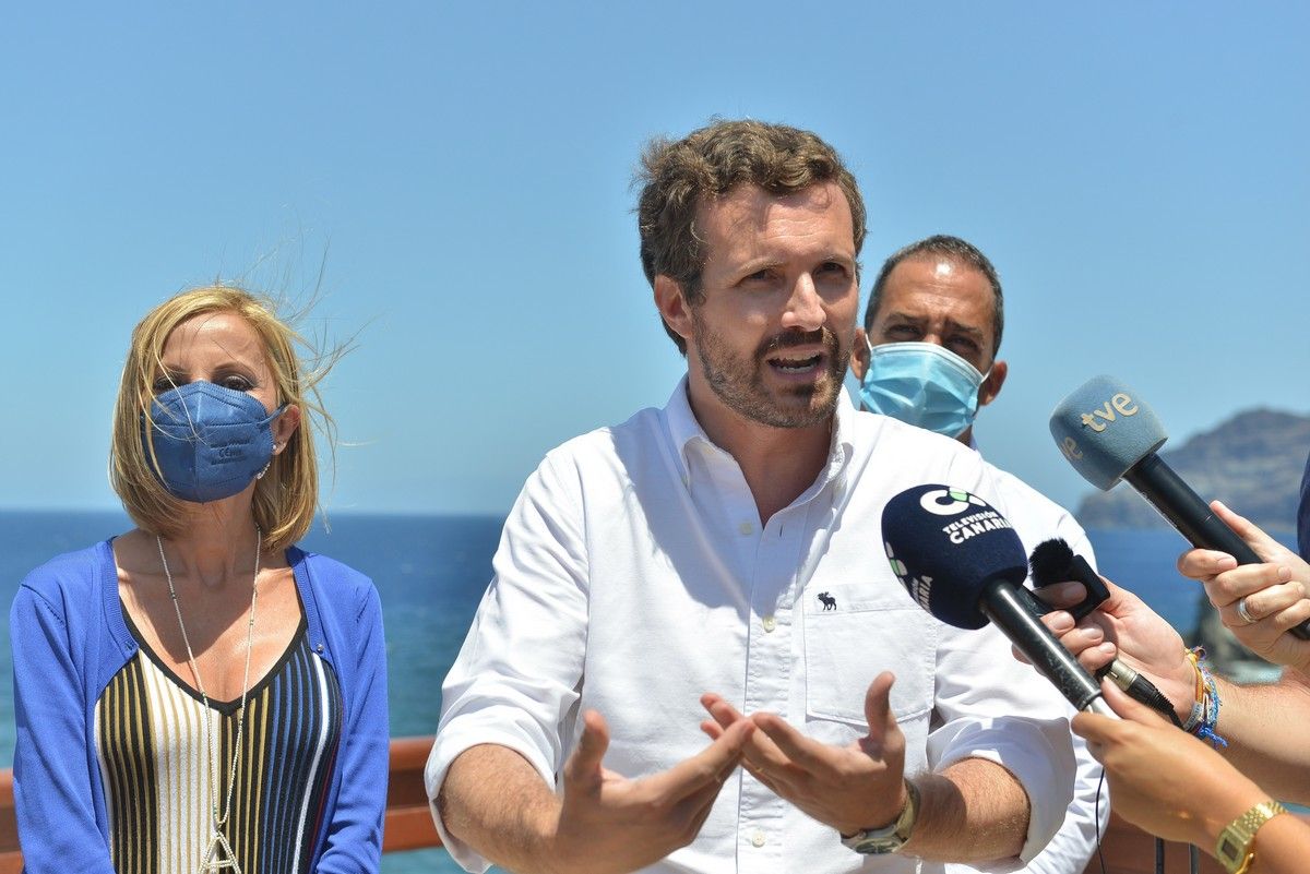 Visita de Pablo Casado a El Hierro