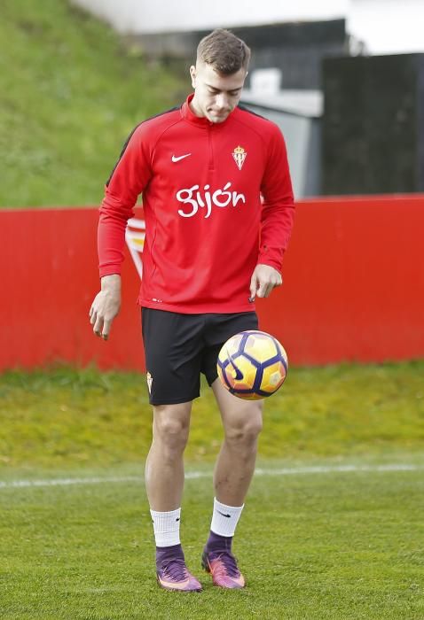 Entrenamiento del Sporting