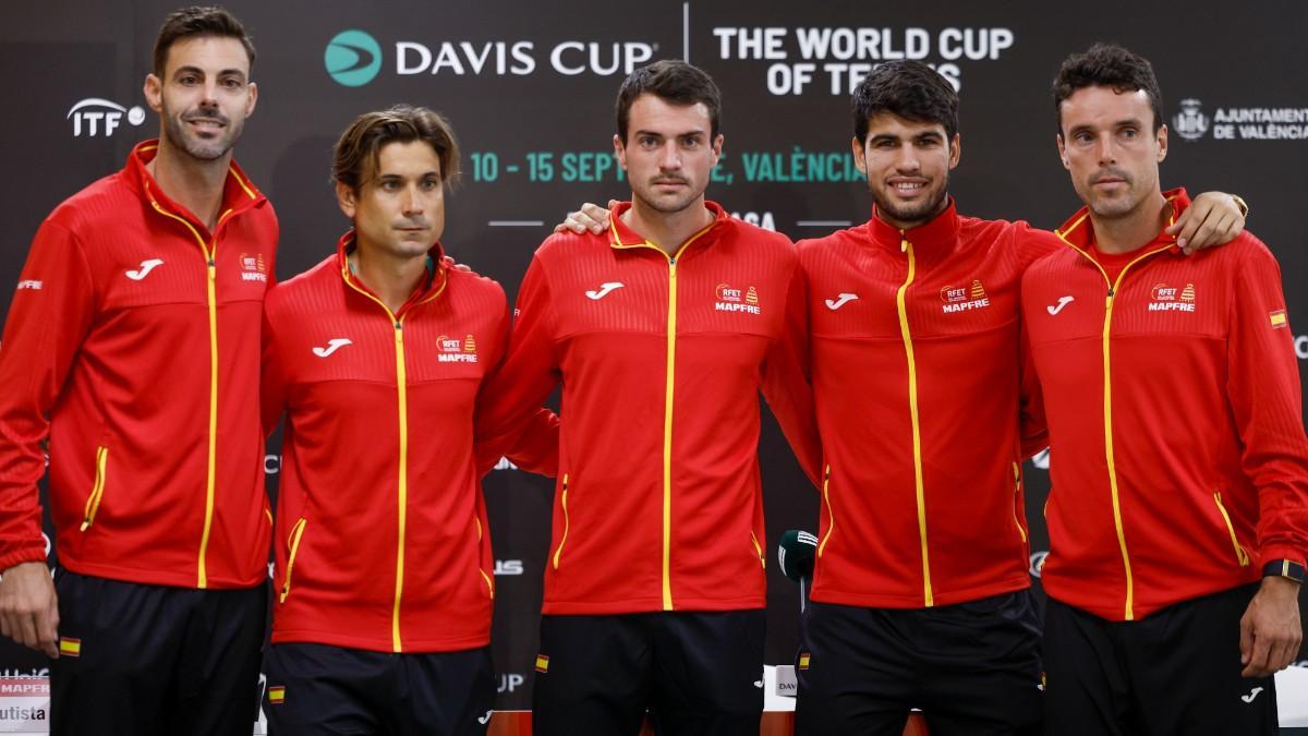 El equipo de España para disputar la Copa Davis 2024