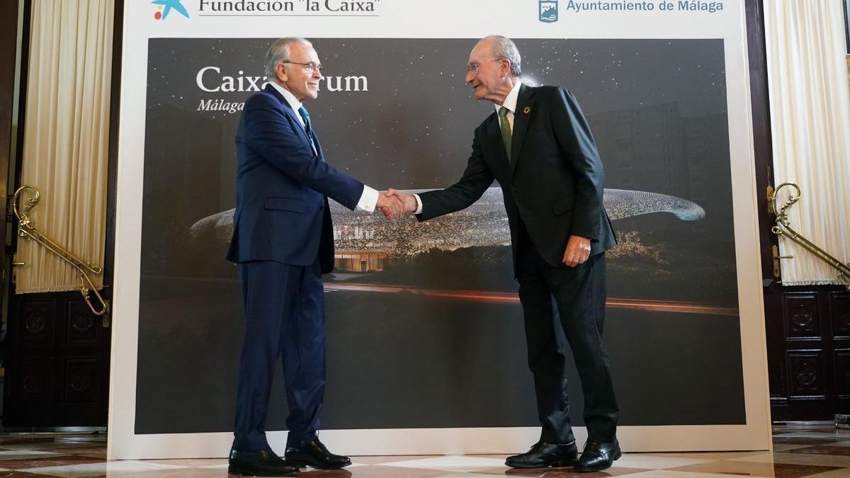 La Fundación 'La Caixa' presenta el proyecto de la futura sede de CaixaForum Málaga.