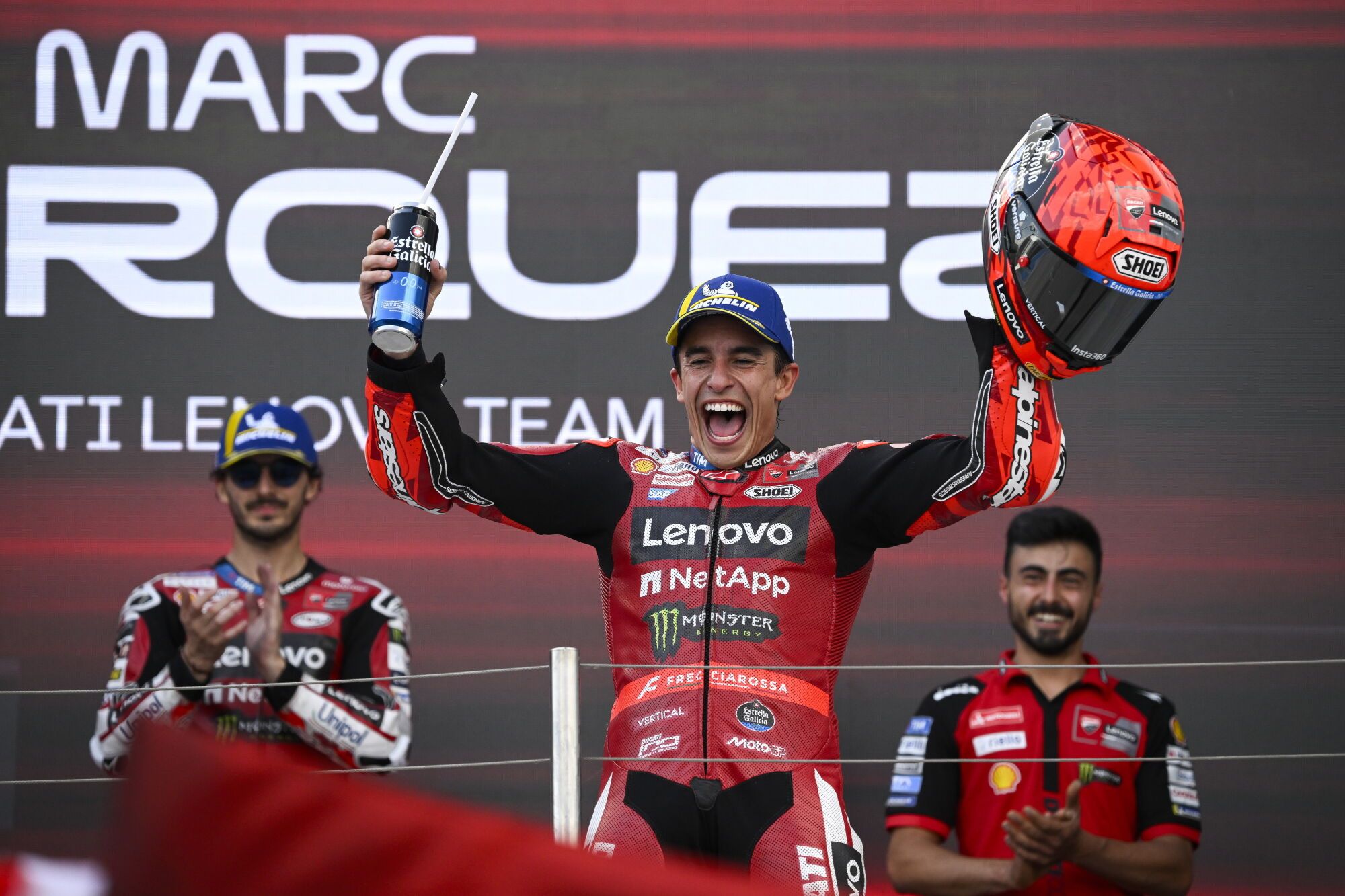 La alegría de Márquez tras volver a la victoria: "Hemos pagado un precio caro, pero ha valido la pena"