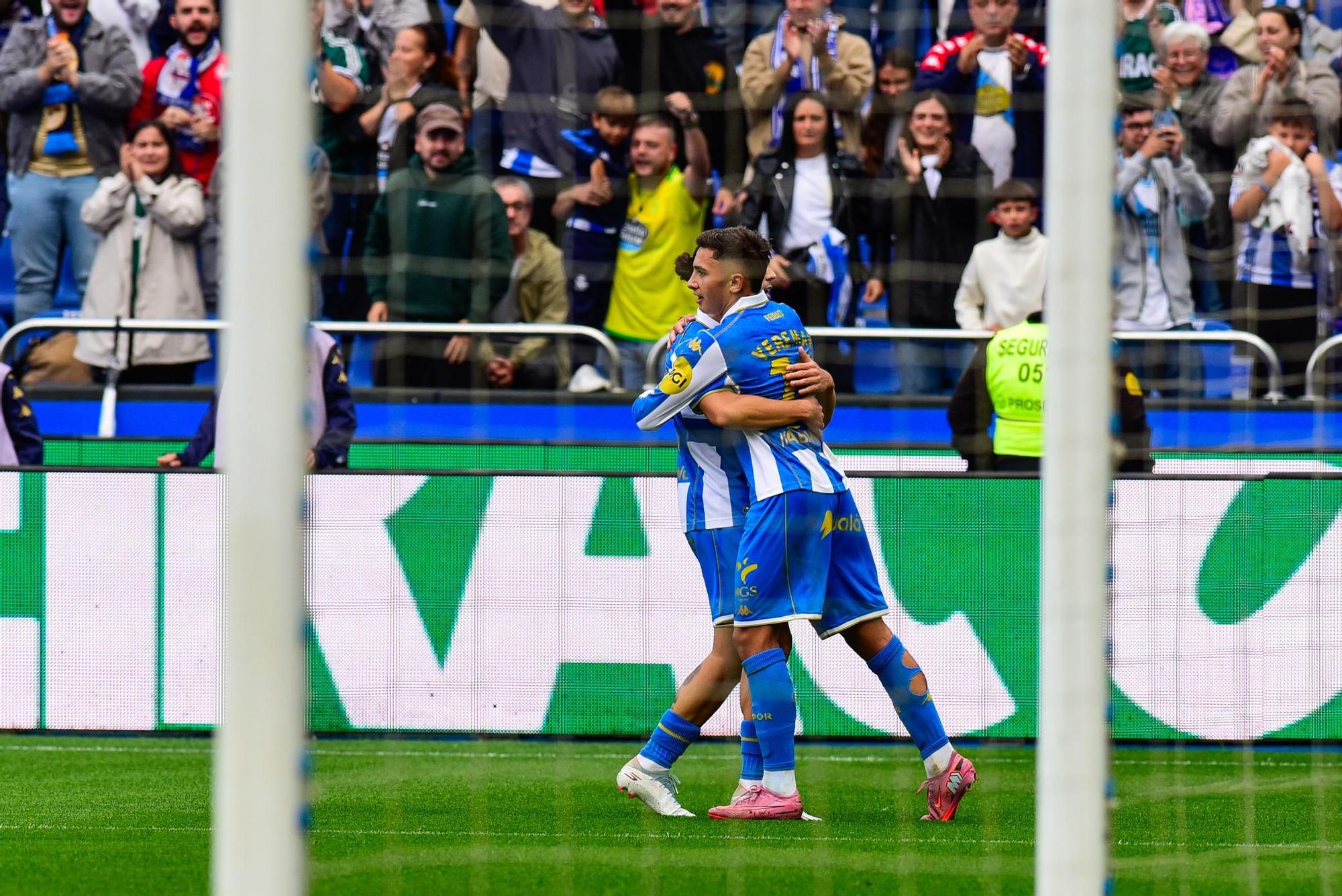 El Deportivo - Almería, en imágenes