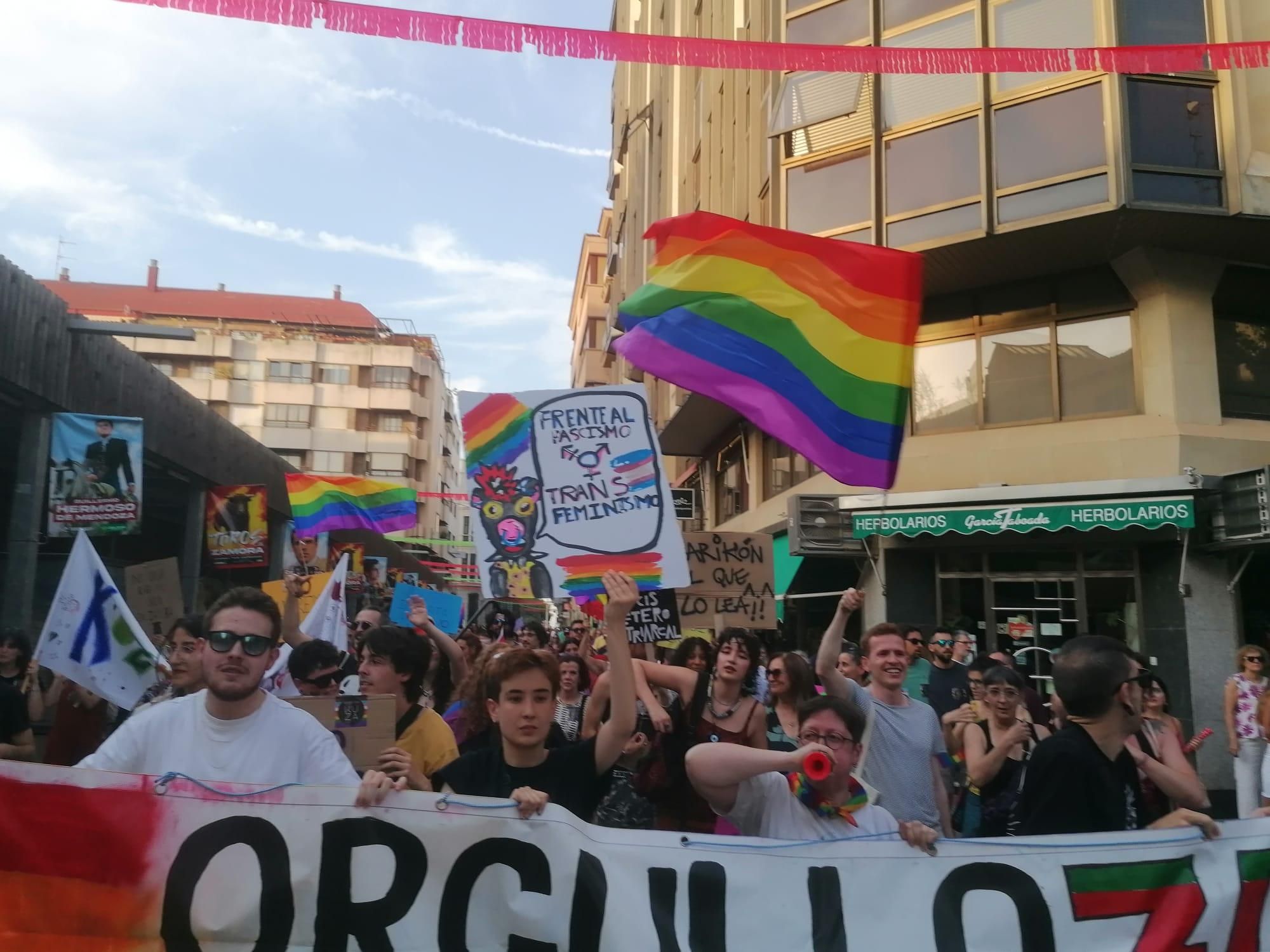 Primera manifestación del Orgullo LGTBIQ+ en Zamora