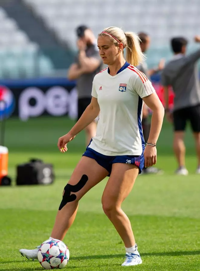 El Lyon, preparado para la final de la Champions League