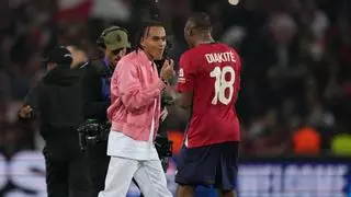 Mbappé 'se ceba' con el Madrid en la celebración del Lille