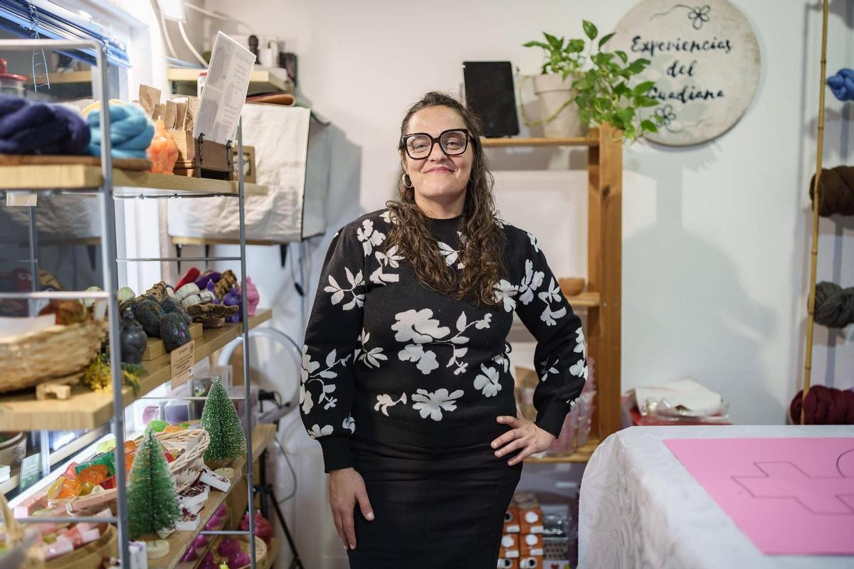 Ana Belén Esteve Ruíz, artesana y fundadora de “Experiencias del Guadiana”