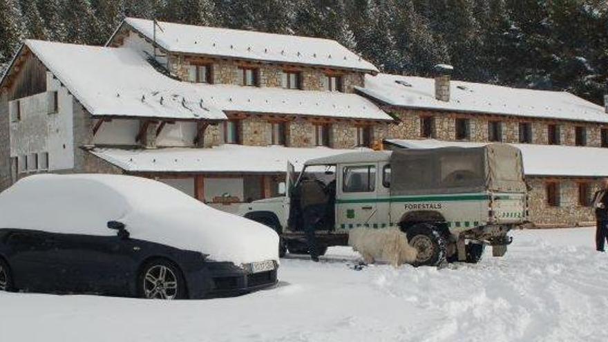 El refugi de Cap del Rec de Lles de Cerdanya.