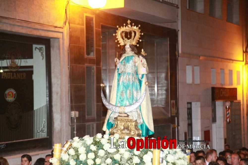 Procesión de la Virgen del Cisne en Lorca