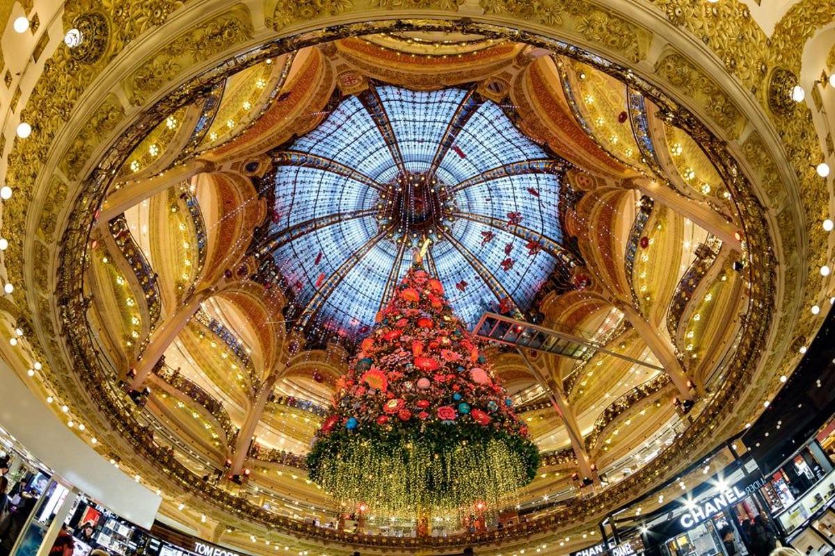 Galerias Lafayette, París, Francia