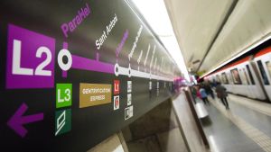 Línea 2 del metro de Barcelona.