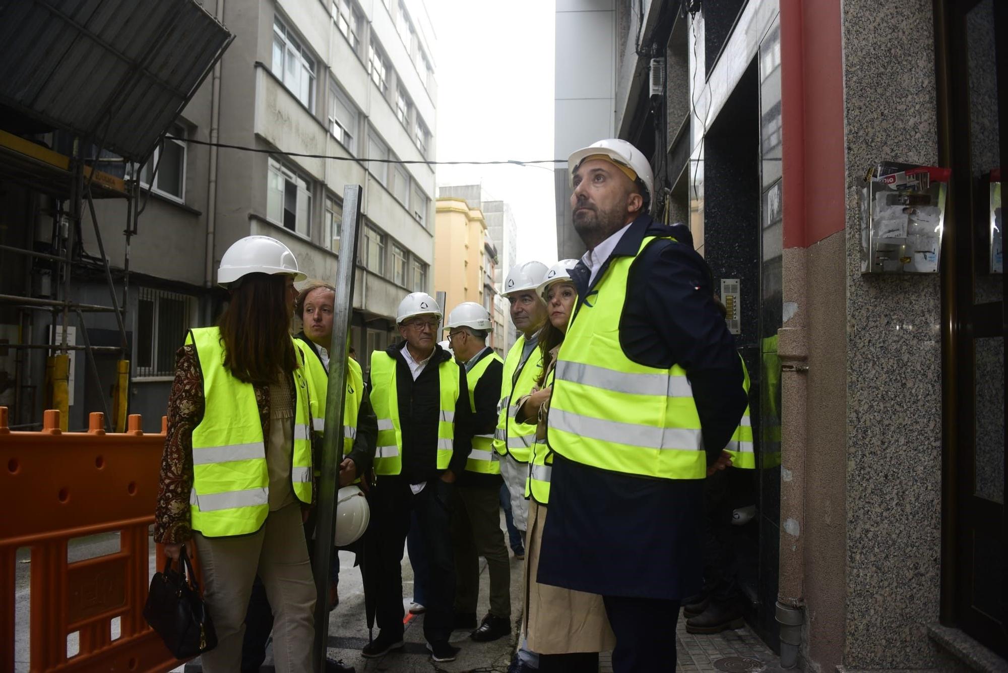 Arranca en A Coruña la obra del nuevo mercado y centro de salud de Santa Lucía
