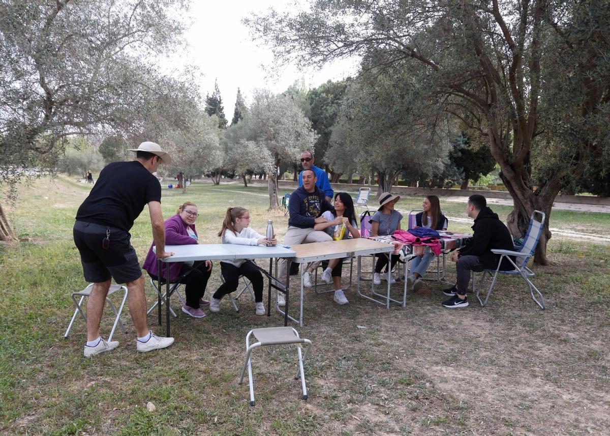Lunes de Pascua en el parque de Sant Vicent de Llíria