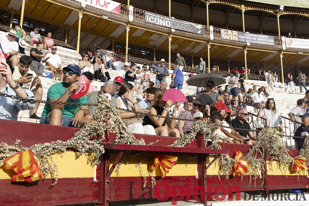 Así se vivió el quinto festejo de la Feria Taurina de Murcia en los tendidos