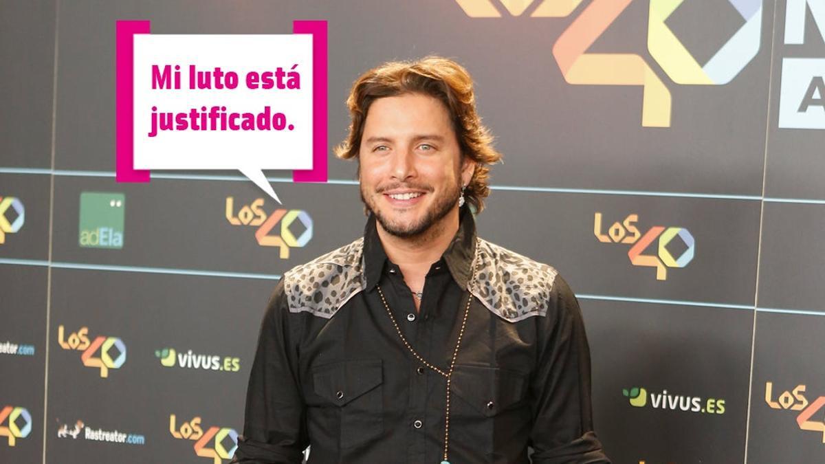 Manuel Carrasco en la cena de nominados de Los40 Music Awards