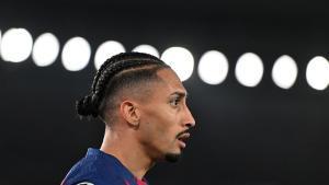 Barcelona. 18.03.2026. Deportes. Raphinha durante el partido de vuelta de los octavos de final de la Champions League entre el FC Barcelona y el Newcastle en el Camp Nou. Fotografía de Jordi Cotrina