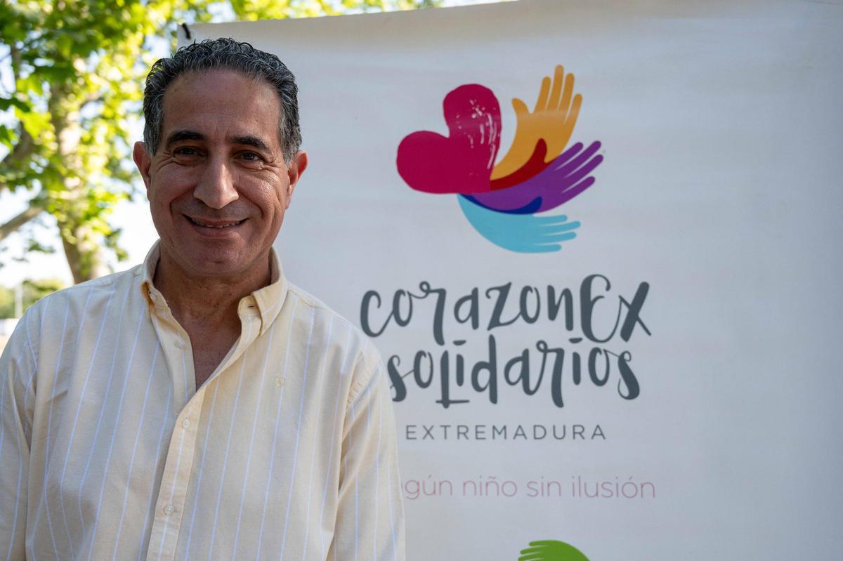 Alberto Covarsí, presidente de la asociación Corazonex Solidarios.