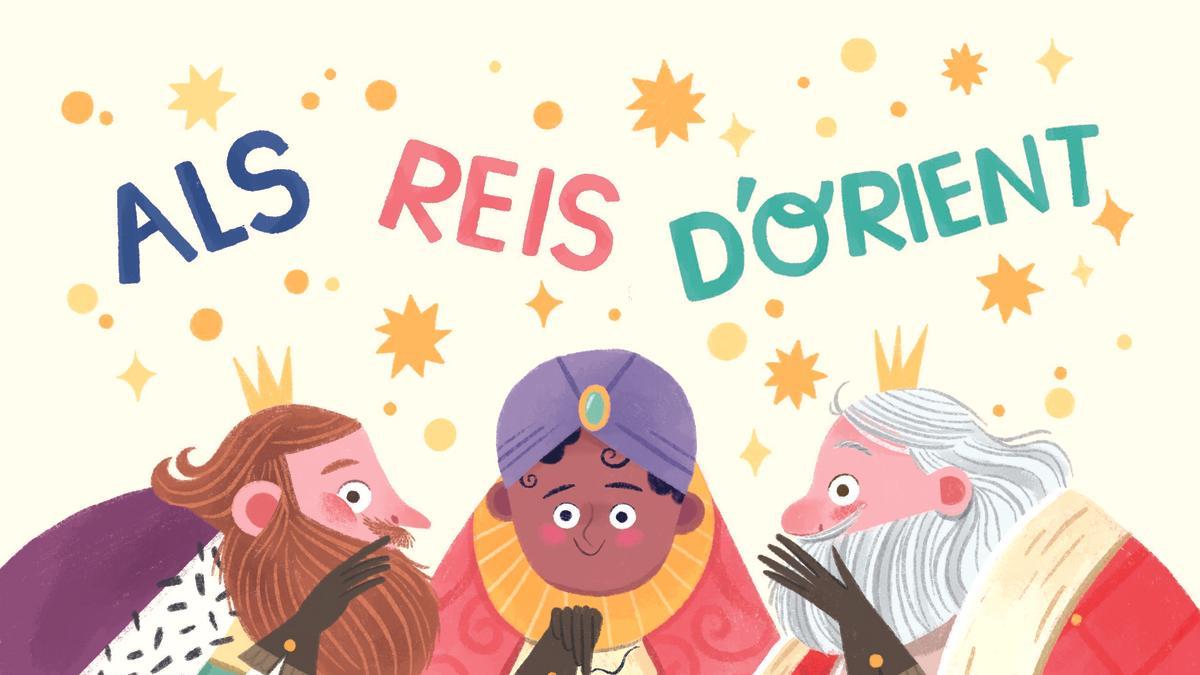 Ilustración de la carta a los Reyes Magos.