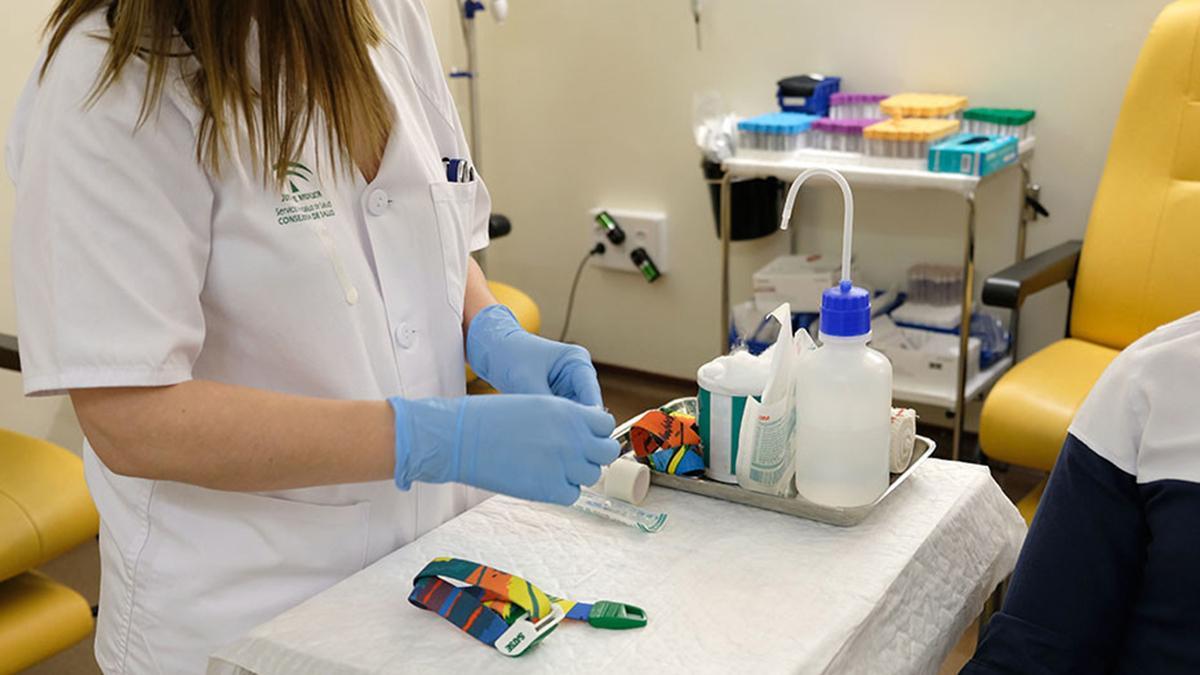 Imagen de archivo de una enfermera.