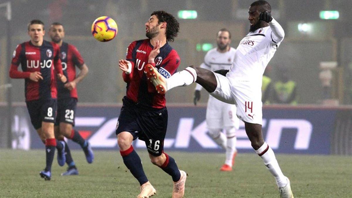 Bolonia y Milan cuajaron un partido soporífero
