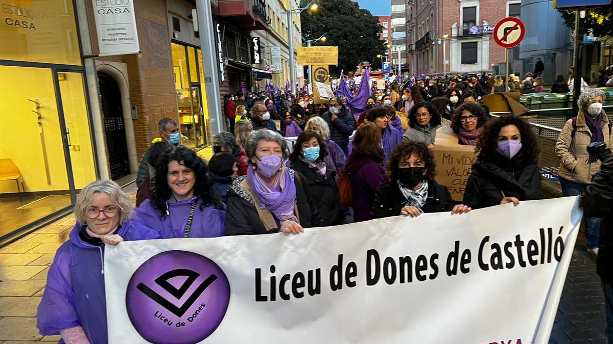Manifestación en Castelló