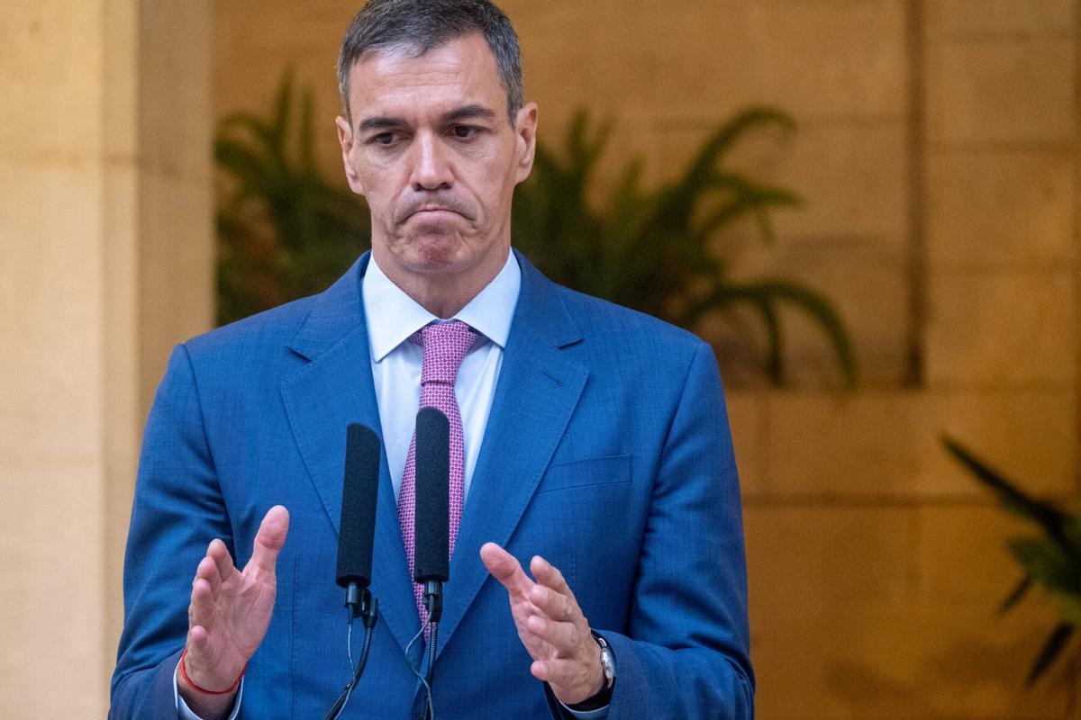 El presidente del gobierno Pedro Sánchez El presidente del gobierno Pedro Sánchez