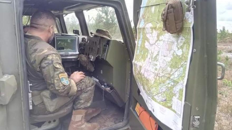 Militares de la Brigada Extremadura XI colaboran en el rescate de una anciana en Letonia