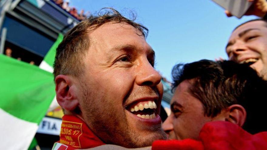 Vettel reconoce que &quot;este Ferrari es muy divertido de conducir&quot;