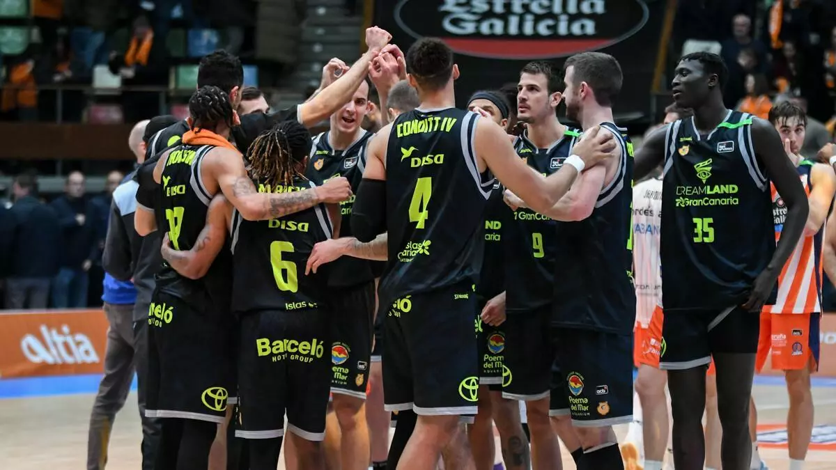 Gran Canaria - Valencia: Horario y d車nde ver el partido de la Copa del Rey de Baloncesto