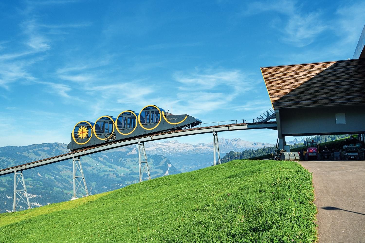 Es el funicular más empinado del mundo.