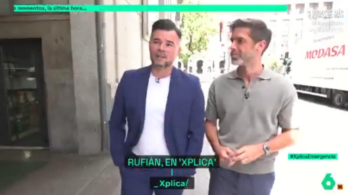 Gabriel Rufián y José Yélamo