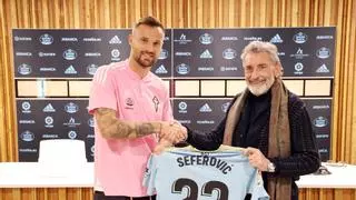 Seferovic: "Puedo hacer una dupla muy buena con Iago Aspas"